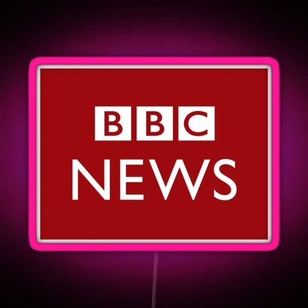 BBC NEWS RGB Neon Sign