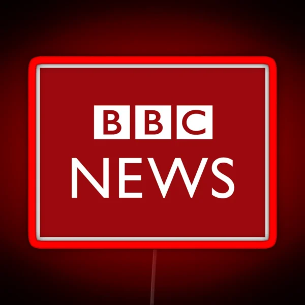 BBC NEWS RGB Neon Sign