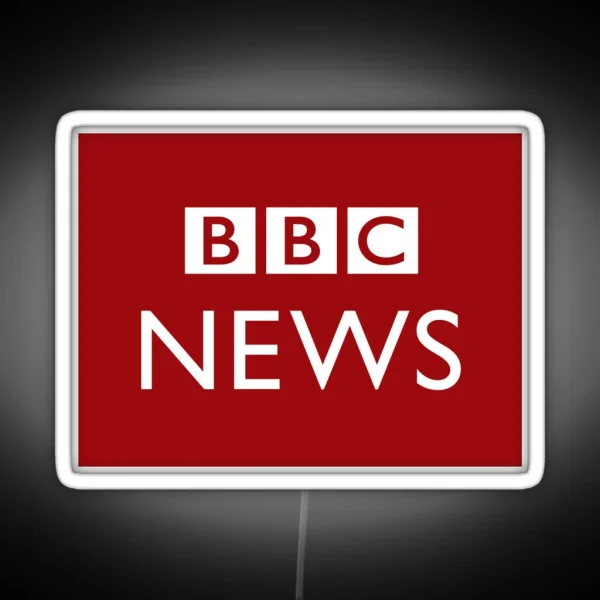 BBC NEWS RGB Neon Sign