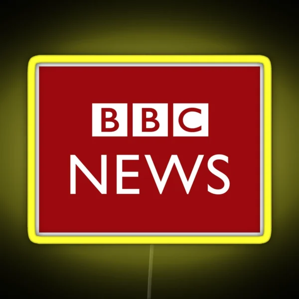BBC NEWS RGB Neon Sign