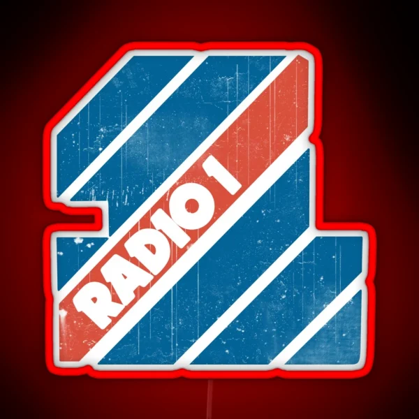 BBC Radio 1 60 S 70 S Logo Vintage Edition RGB Neon Sign