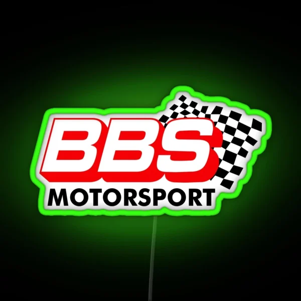 Bbs Funny Sport 2 RGB Neon Sign