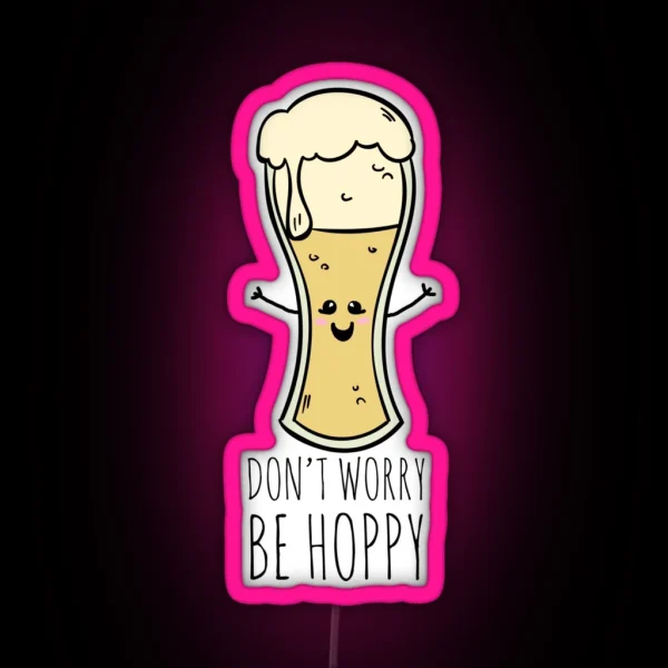 Be Hoppy RGB Neon Sign