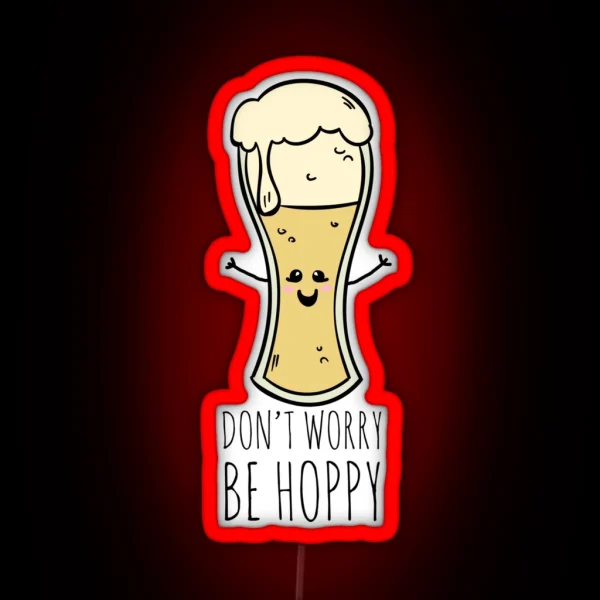 Be Hoppy RGB Neon Sign