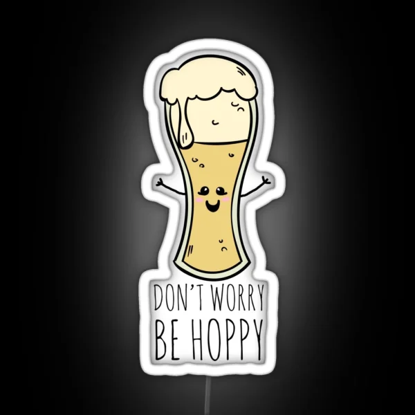 Be Hoppy RGB Neon Sign