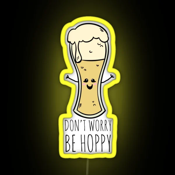 Be Hoppy RGB Neon Sign