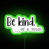 Quirky Home Decor Accent with Funny Motif in Neon Sign Style