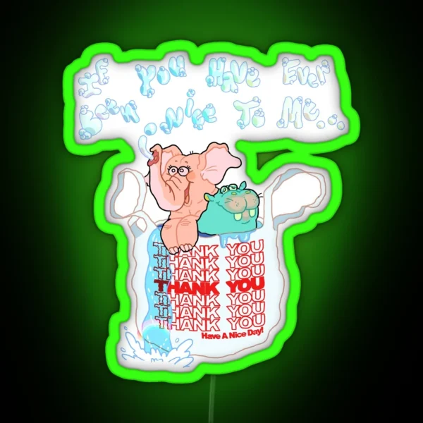 Be Nice 2 Me RGB Neon Sign