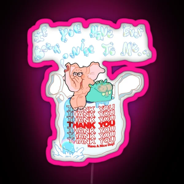 Be Nice 2 Me RGB Neon Sign