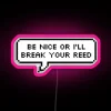 RGB Neon Sign with Customizable Messages and Personalized Color Displays