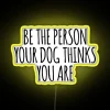 Customizable colorful personal pet owner home decor and gift sign