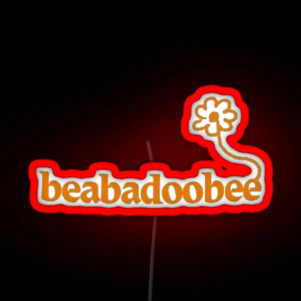 Beabadoobee Logo RGB Neon Sign