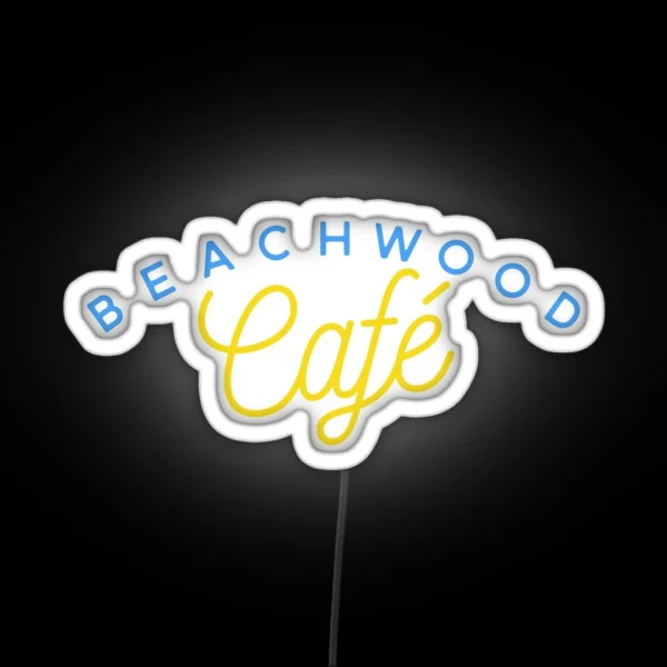 Beachwood Cafe RGB Neon Sign