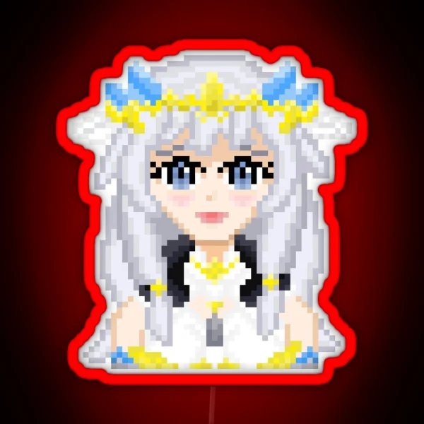 Beatrice Rune Factory 5 Pixel Art RGB Neon Sign