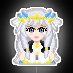 Beatrice Rune Factory 5 Pixel Art RGB Neon Sign