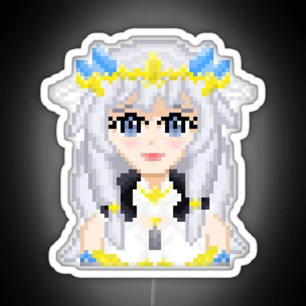 Beatrice Rune Factory 5 Pixel Art RGB Neon Sign