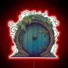 Add a touch of magic with this round fantasy door.