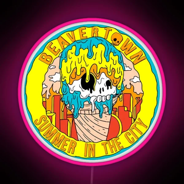 Beavertown Brewery RGB Neon Sign