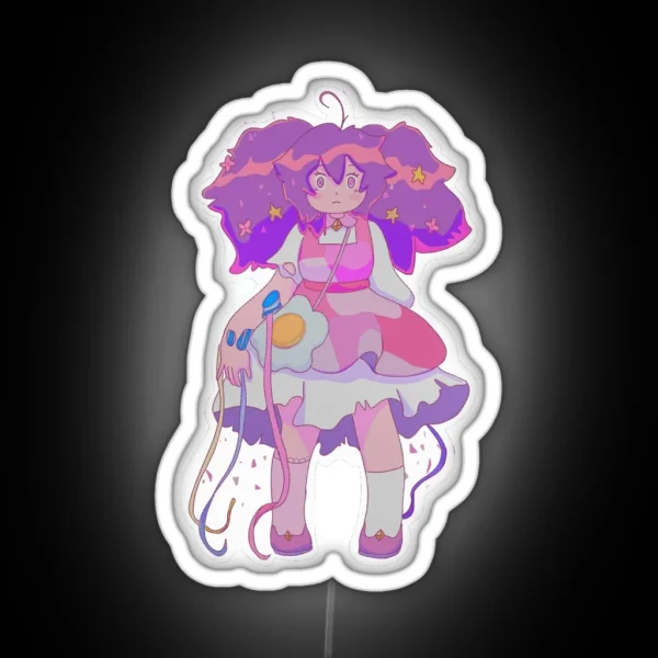 Bee And Puppycat Bee RGB Neon Sign