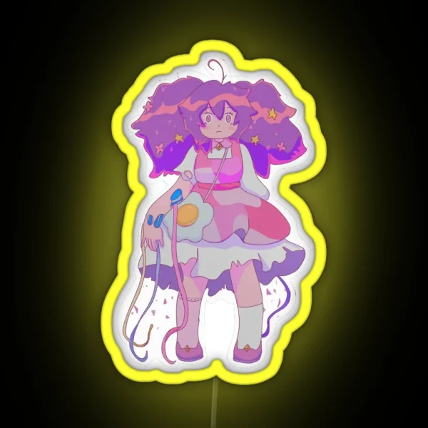 Bee And Puppycat Bee RGB Neon Sign