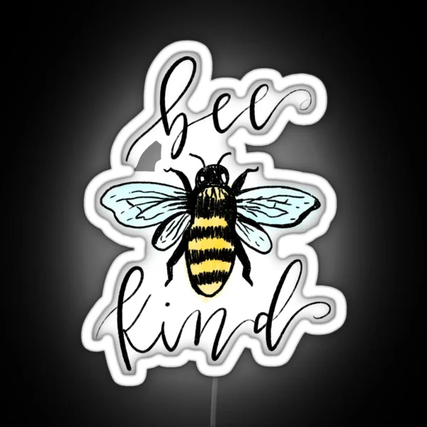 BEE Kind RGB Neon Sign