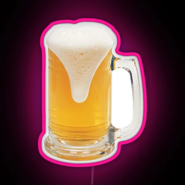 Beer A Pint Of Beer RGB Neon Sign