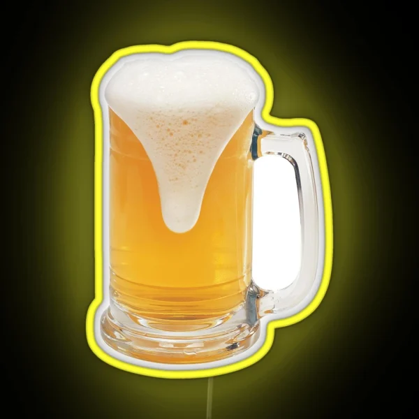 Beer A Pint Of Beer RGB Neon Sign