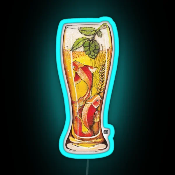 Beer And Malt RGB Neon Sign