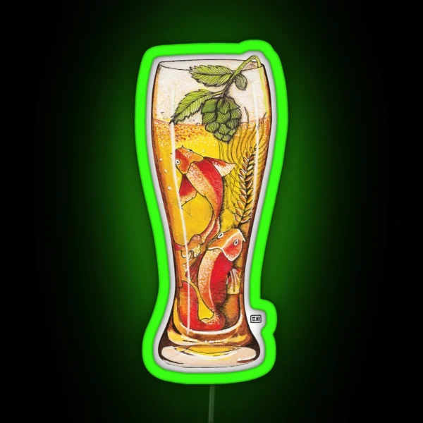 Beer And Malt RGB Neon Sign