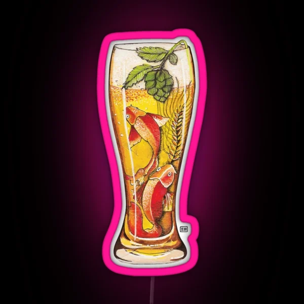 Beer And Malt RGB Neon Sign