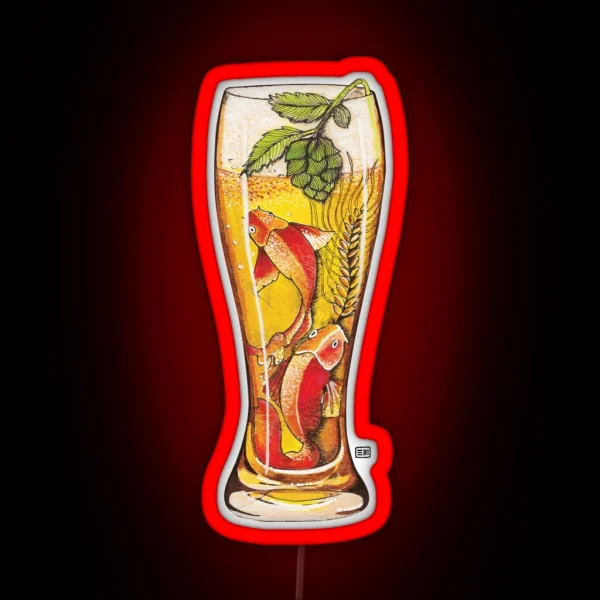 Beer And Malt RGB Neon Sign