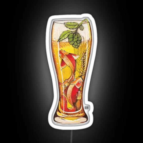 Beer And Malt RGB Neon Sign