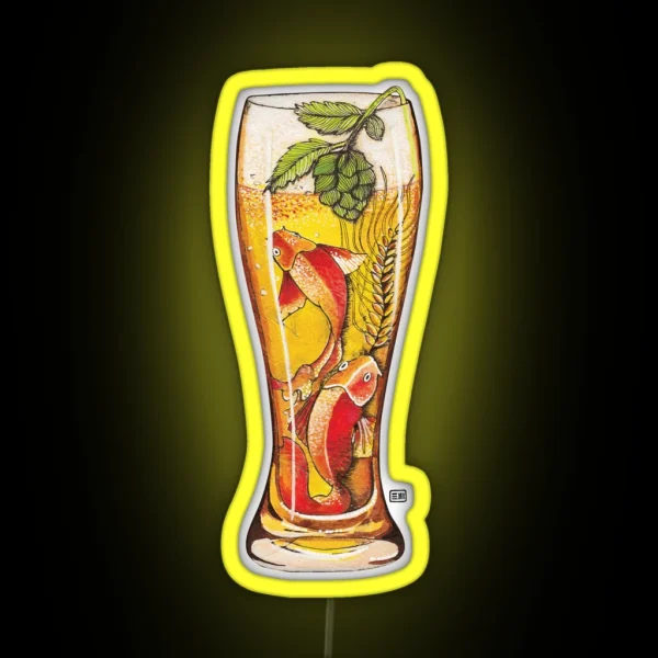 Beer And Malt RGB Neon Sign
