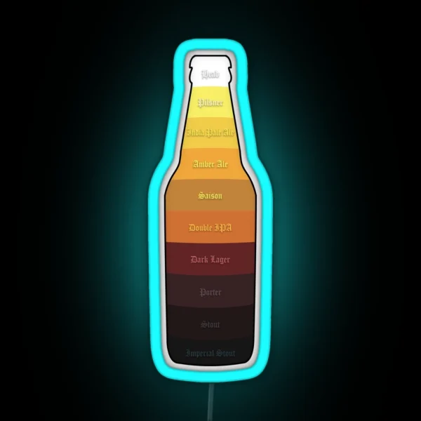Beer Chart Roufxis Rb RGB Neon Sign