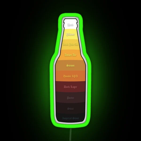 Beer Chart Roufxis Rb RGB Neon Sign