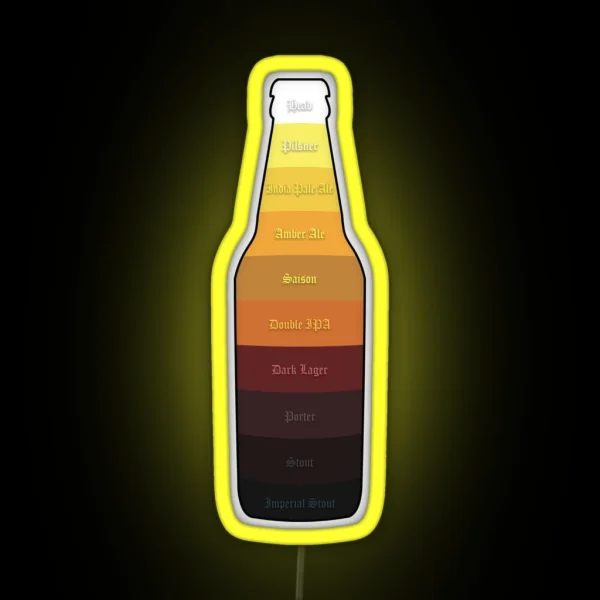 Beer Chart Roufxis Rb RGB Neon Sign