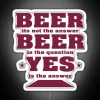 Unique RGB Neon Sign Decor for Beer Lover's Parties and Gatherings