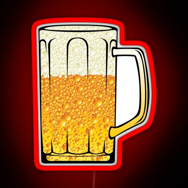 Beer Lager Pale Ale RGB Neon Sign