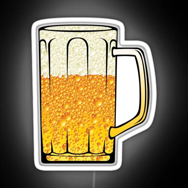 Beer Lager Pale Ale RGB Neon Sign