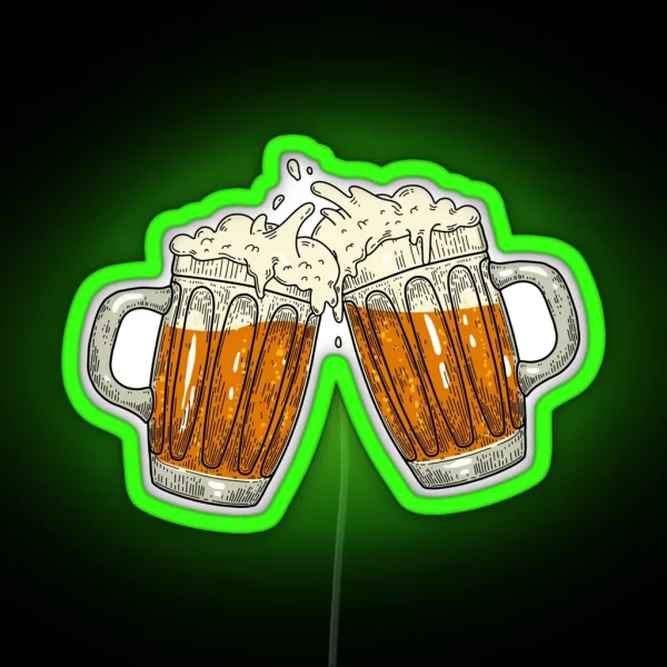 Beer O Clock RGB Neon Sign
