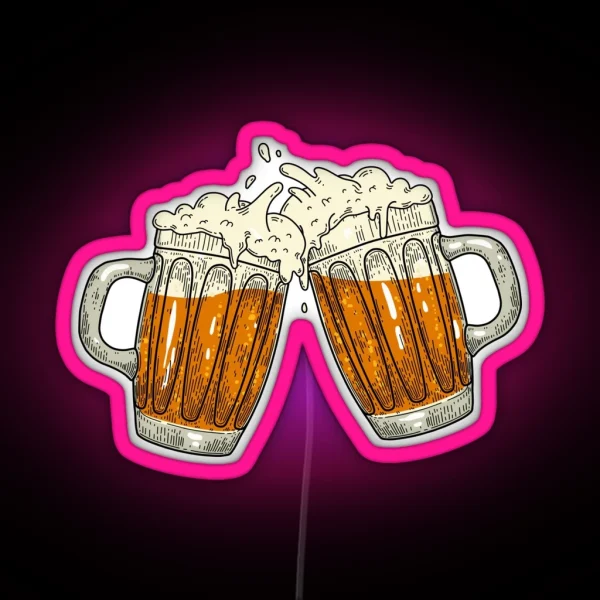 Beer O Clock RGB Neon Sign