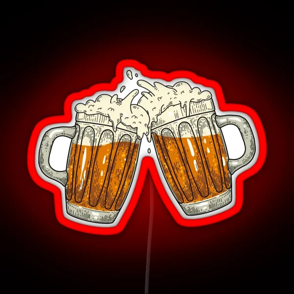 Beer O Clock RGB Neon Sign