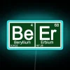 Neon RGB lighting bar decor beer sign for home bars.