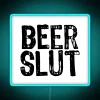 RGB Neon Bar Decorations - Beer Themed Wall Signs for Bars