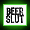 Neon Bar Decor: Funny RGB Lighted Beer Lover's Sign Gift