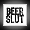 Add some edgy humor to your bar with this sign