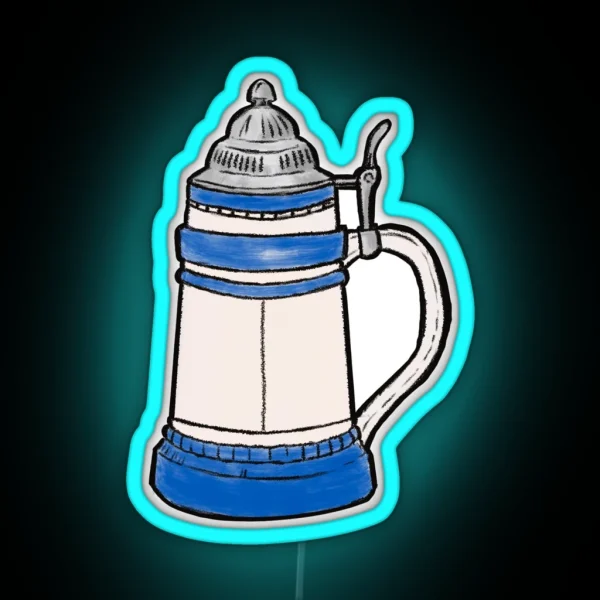 Beer Stein RGB Neon Sign