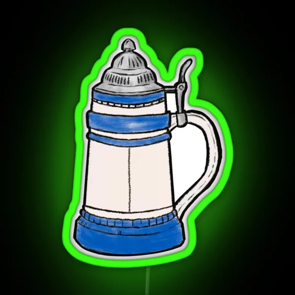 Beer Stein RGB Neon Sign