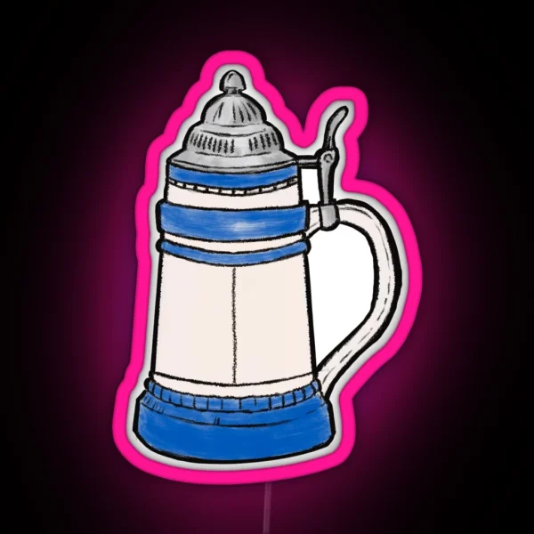 Beer Stein RGB Neon Sign