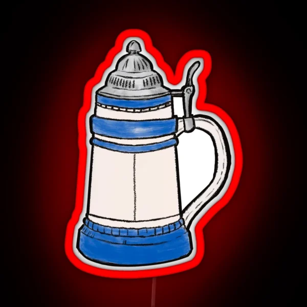 Beer Stein RGB Neon Sign